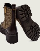 Michael Kors Botine cu platformă Blake cu adaos de piele