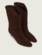 Michael Kors Botine cu toc Daniela | piele întoarsă