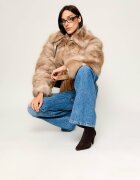 Michael Kors Botine cu toc subțire Daniela | piele întoarsă