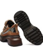 Michael Kors De piele botine cu platformă Shiloh
