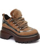 Michael Kors De piele botine cu platformă Shiloh