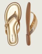 Michael Kors De piele flip flops ERIN