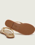 Michael Kors De piele flip flops ERIN