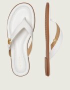 Michael Kors De piele flip flops ERIN THONG
