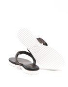 Michael Kors De piele flip flops Farrah