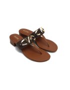 Michael Kors De piele flip flops Izzy