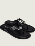 Michael Kors De piele flip flops Janie