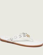 Michael Kors De piele flip flops Janie