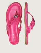 Michael Kors De piele flip flops Janie