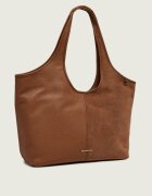 Michael Kors De piele geantă shopper Henly | piele întoarsă
