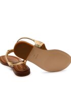 Michael Kors De piele sandale Mandy