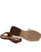 Michael Kors De piele șlapi Mandy