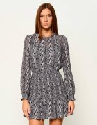 Michael Kors Rochie LS MOCK