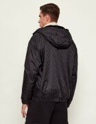 MOOSE KNUCKLES Geacă cu două fețe BORDEN MONO BUNNY | Loose fit