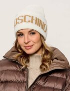 Moschino Căciulă cu adaos de lână și cașmir