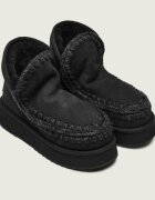 Mou Bocanci Mini Eskimo Platform | lână | piele întoarsă