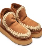 Mou Bocanci Mini Eskimo Platform | lână | piele întoarsă