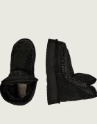 Mou Bocanci Platform boot suede | shearling | zamsz