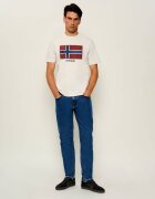 Napapijri Tricou S - Flag Tiki SS | Relaxed fit