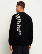 OFF-WHITE De lână pulover Vertical Bookish | Relaxed fit