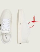 OFF-WHITE Teniși M-VULC LOW cu adaos de piele