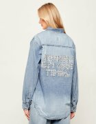 One Teaspoon De blugi cămașă 25TH BIRTHDAY EVERYDAY | Oversize fit