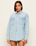 One Teaspoon De blugi cămașă Daydream Heart | Oversize fit