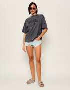 One Teaspoon De blugi pantaloni scurți Bandits | Loose fit | low waist