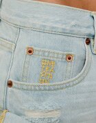 One Teaspoon De blugi pantaloni scurți Bandits | Loose fit | low waist