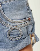 One Teaspoon De blugi pantaloni scurți BANDITS | Relaxed fit | low waist