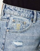One Teaspoon De blugi pantaloni scurți BANDITS | Slim Fit | high waist