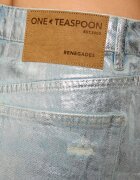 One Teaspoon De blugi pantaloni scurți Renegades | Loose fit | high waist