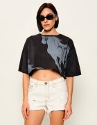 One Teaspoon Tricou Wild Horses | Cropped Fit