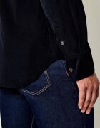 Oscar Jacobson Cămașă | Straight fit | catifea reiată