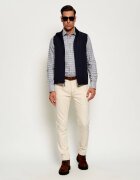 Oscar Jacobson De lână cu două fețe vestă | regular fit