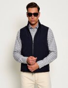 Oscar Jacobson De lână cu două fețe vestă | regular fit