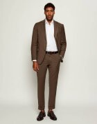 Oscar Jacobson De lână pantaloni | Slim Fit
