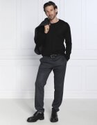 Oscar Jacobson de lână pulover custer | slim fit