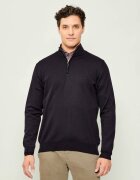 Oscar Jacobson De lână pulover Marlon Half zip | regular fit
