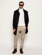 Oscar Jacobson Maletă Salim Rollneck | Regular Fit cu adaos de lână și cașmir