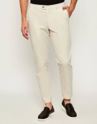 Oscar Jacobson Pantaloni Denz | Slim Fit | catifea reiată
