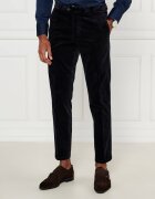 Oscar Jacobson Pantaloni Denz | Slim Fit | catifea reiată