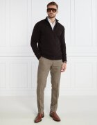 Oscar Jacobson Pulover patton | regular fit cu adaos de lână și cașmir