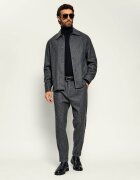 PAOLO PECORA Pantaloni | Tapered fit cu adaos de lână