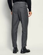 PAOLO PECORA Pantaloni | Tapered fit cu adaos de lână