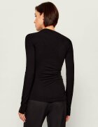 Patrizia Pepe Bluză | Slim Fit cu adaos de lână