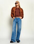 Patrizia Pepe Bluză | Slim Fit | cu adaos de mătase și cașmir