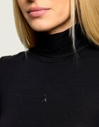 Patrizia Pepe Body | Slim Fit cu adaos de lână