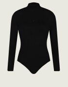 Patrizia Pepe Body | Slim Fit cu adaos de lână