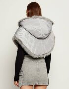 Patrizia Pepe Cu două fețe poncho | Loose fit